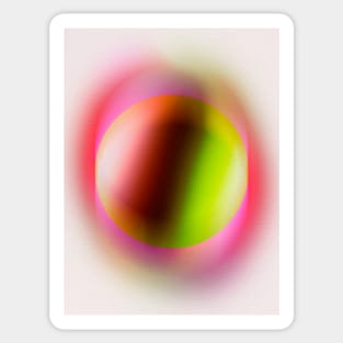 Colorful Misty Gradient 01 - The Ball Sticker